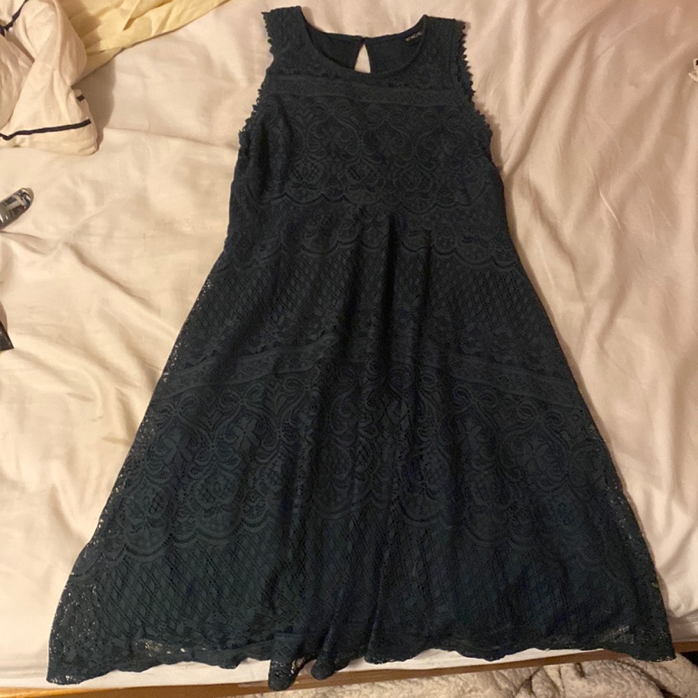 small adult emerald green dress by my michelle